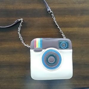 polaroid camera purse